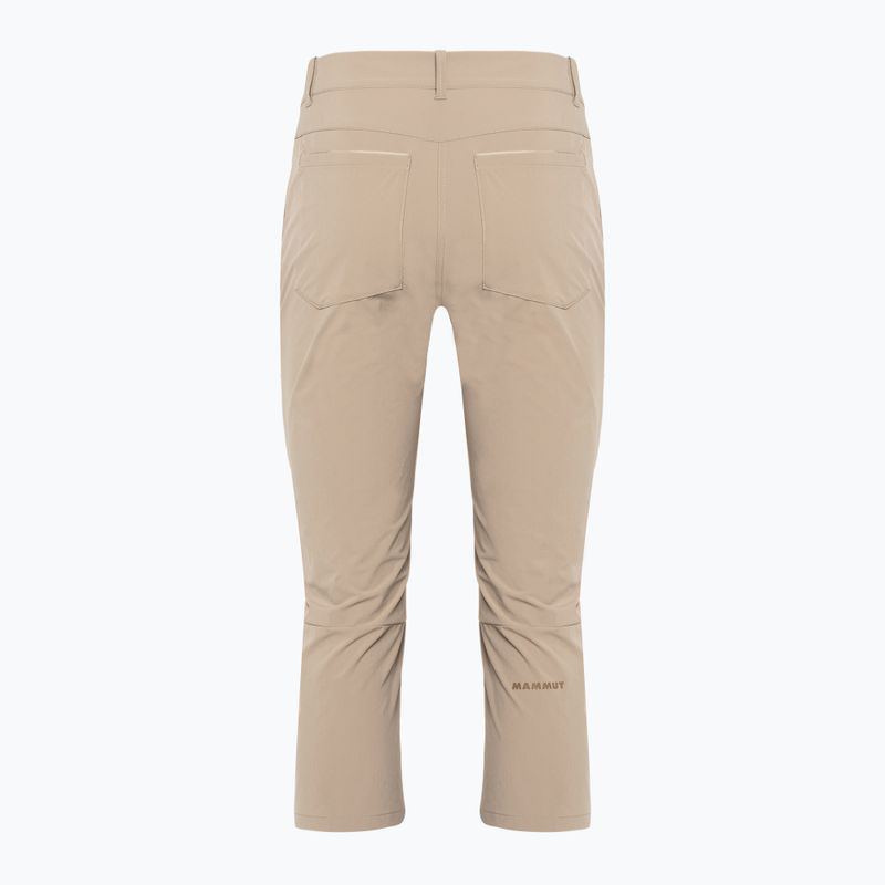 Дамски къси панталони за трекинг MAMMUT Runbold beige 5