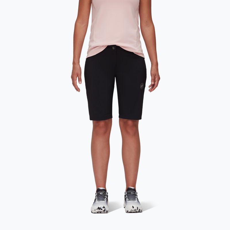 Дамски къси панталони за трекинг MAMMUT Runbold black 2