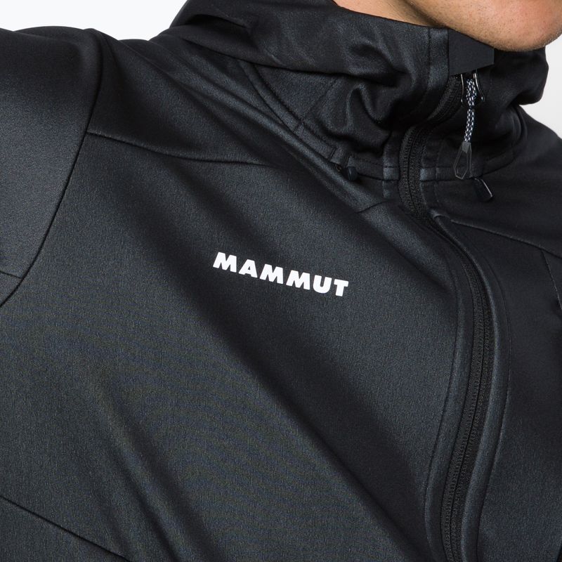 Мъжко софтшел яке MAMMUT Ultimate Vii SO black 4