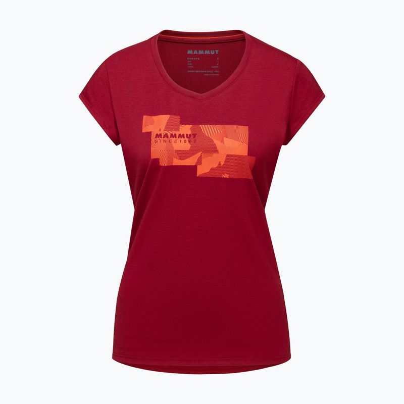 Дамска риза за трекинг MAMMUT Trovat maroon 5