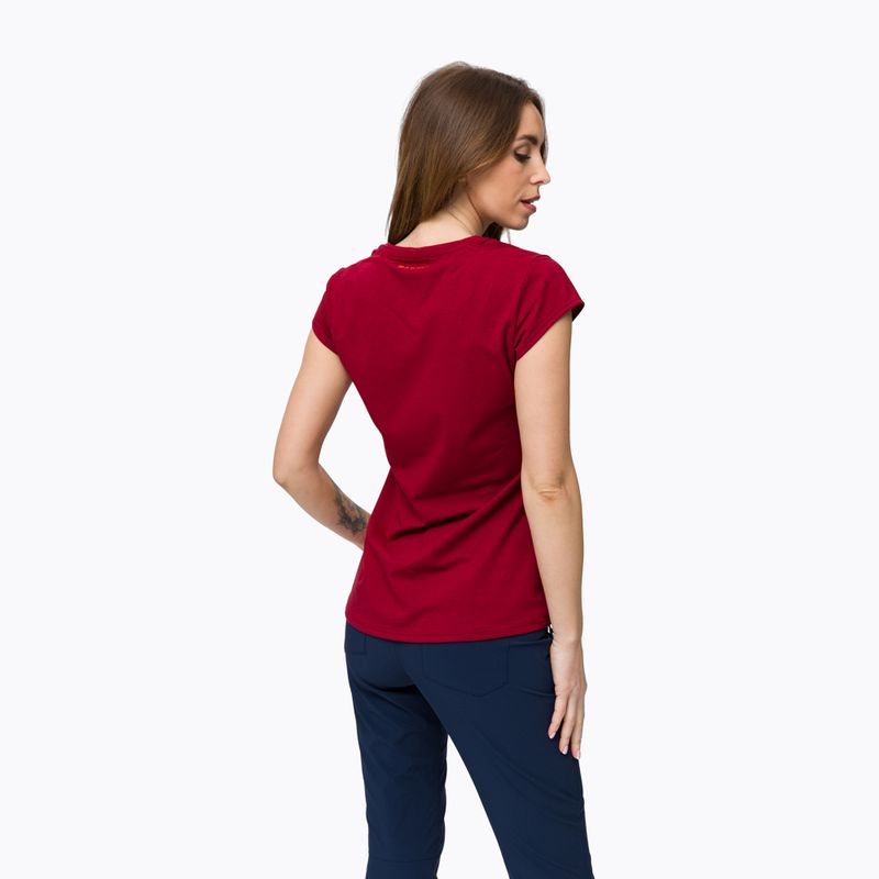 Дамска риза за трекинг MAMMUT Trovat maroon 3