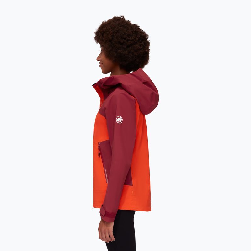 Mammut Alto Guide HS дамско дъждобранно яке hot blood red 3