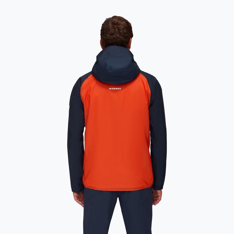 Мъжко хардшел яке MAMMUT Kento Light HS Orange/Green 3