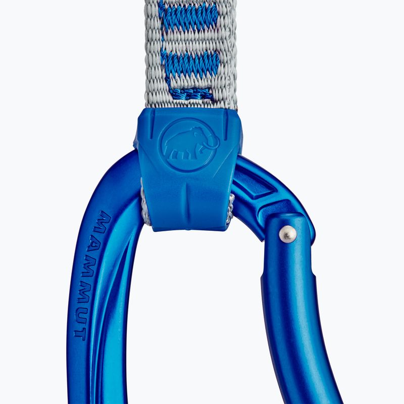 Комплект примки за катерене Mammut Crag Keylock Indicator 6 szt. silver ultramarine 3