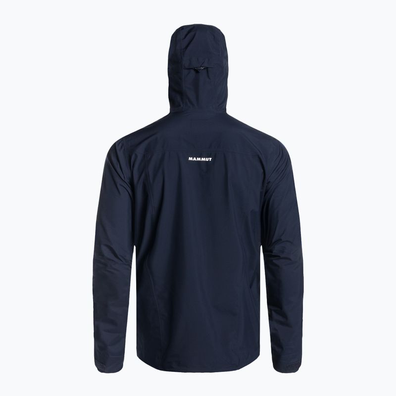 Мъжко дъждобранно яке Mammut Convey Tour HS с качулка Marine 5