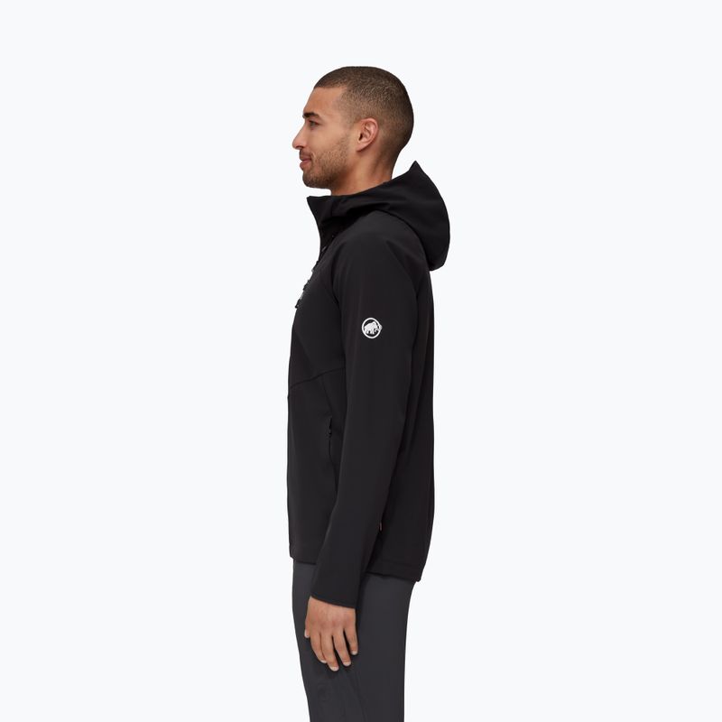 MAMMUT Ultimate Comfort SO мъжко софтшел яке черно 3