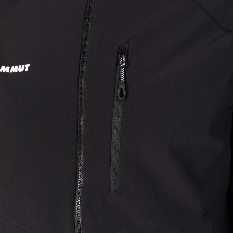 MAMMUT Ultimate Comfort SO мъжко софтшел яке черно 3