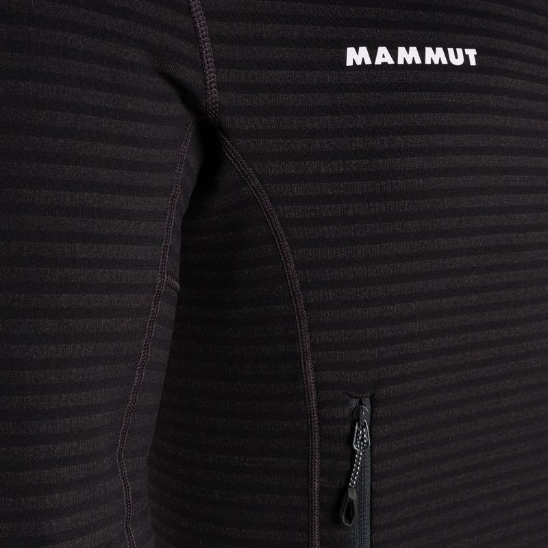 Мъжки потник Mammut Taiss Light ML с качулка от полар черен 6