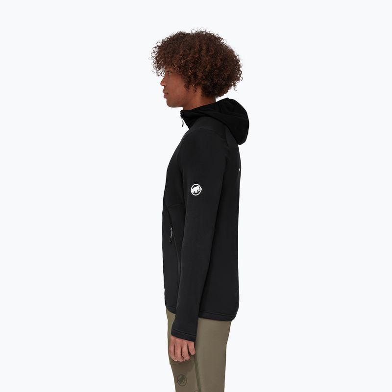 Мъжки суитшърт за трекинг Mammut Aconcagua Light ML Hooded black 3