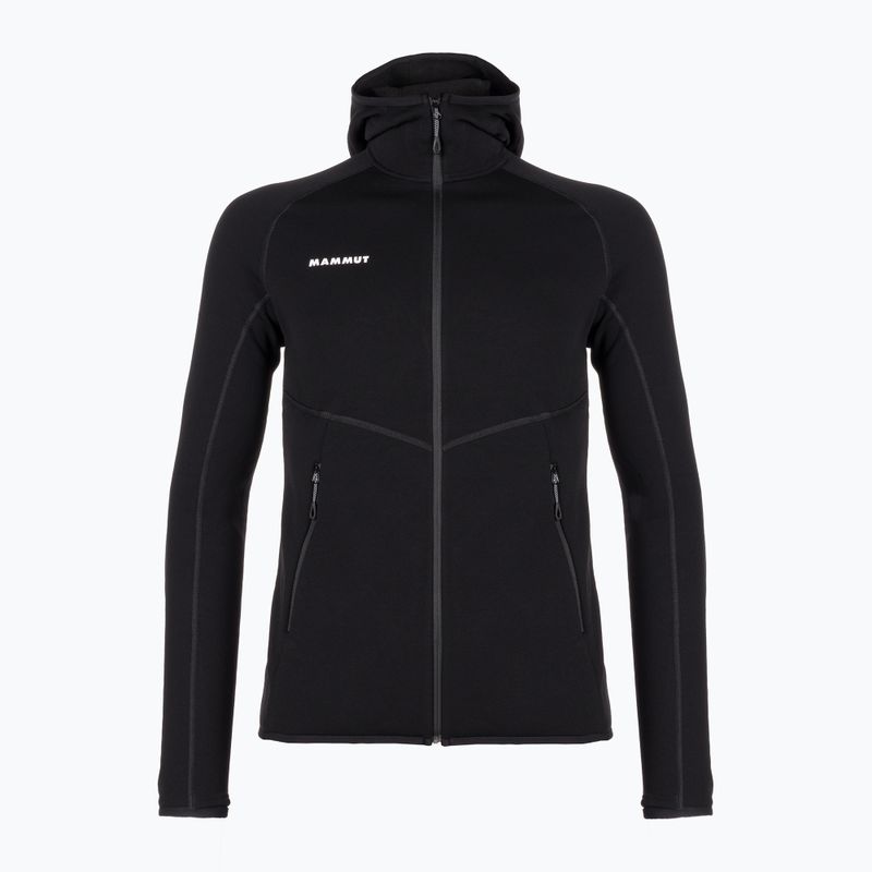 Мъжки потник за трекинг MAMMUT Aconcagua ML с качулка  черен 4
