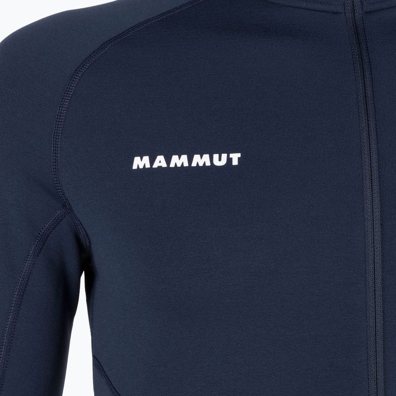 Мъжки потник за трекинг MAMMUT Aconcagua ML с качулка  тъмносин 6