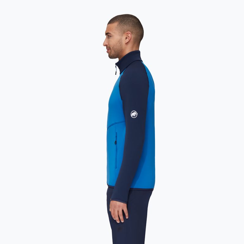 MAMMUT мъжки потник за трекинг Aconcagua ML синьо-зелен 3