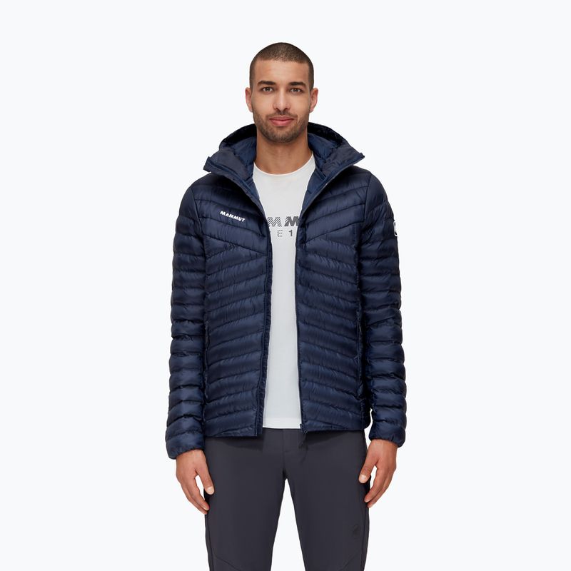 Мъжко пухено яке Mammut Albula IN Hooded marine
