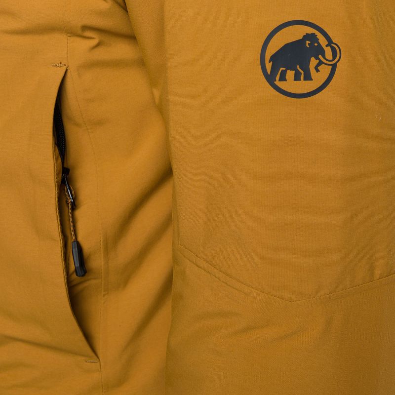 Мъжко пухено яке MAMMUT Chamuera HS Thermo yellow 7