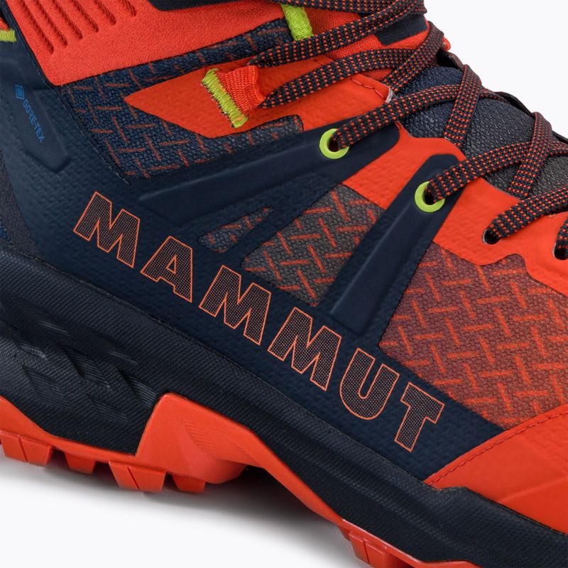 Мъжки ботуши за трекинг MAMMUT Sertig II Mid GTX червени 10