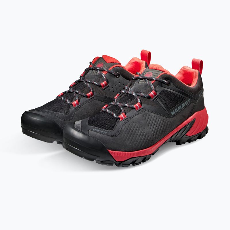 Дамски ботуши за трекинг Mammut Sapuen Low GTX black/sunset 7