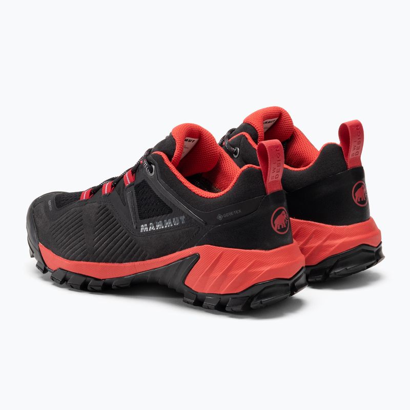 Дамски ботуши за трекинг Mammut Sapuen Low GTX black/sunset 3