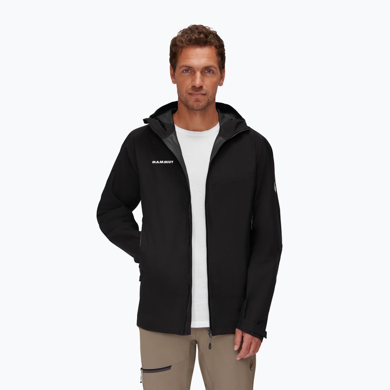 Мъжко хардшел яке MAMMUT Convey Tour HS black