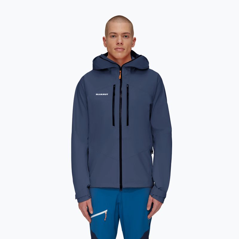 Мъжко дъждобранно яке Mammut Taiss HS тъмно синьо 1010-29391-5118-116