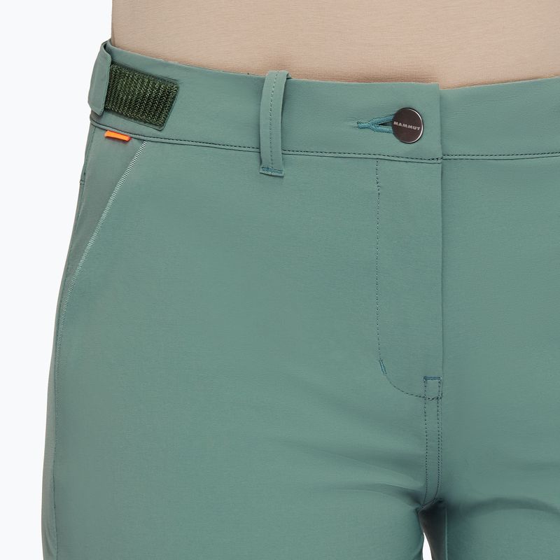 Дамски къси панталони за трекинг Runbold Roll Cuff green 1023-00720-40236-36-10 5