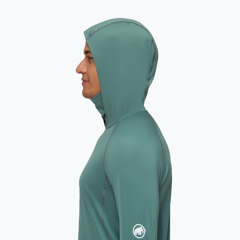 Mammut Selun FL Sun Hoody мъжка риза за трекинг зелена 1016-01420-40236-114 4