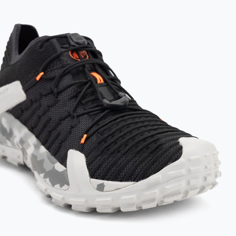 Mammut Hueco Knit II Low black/light ice gray дамска обувка за подход 7