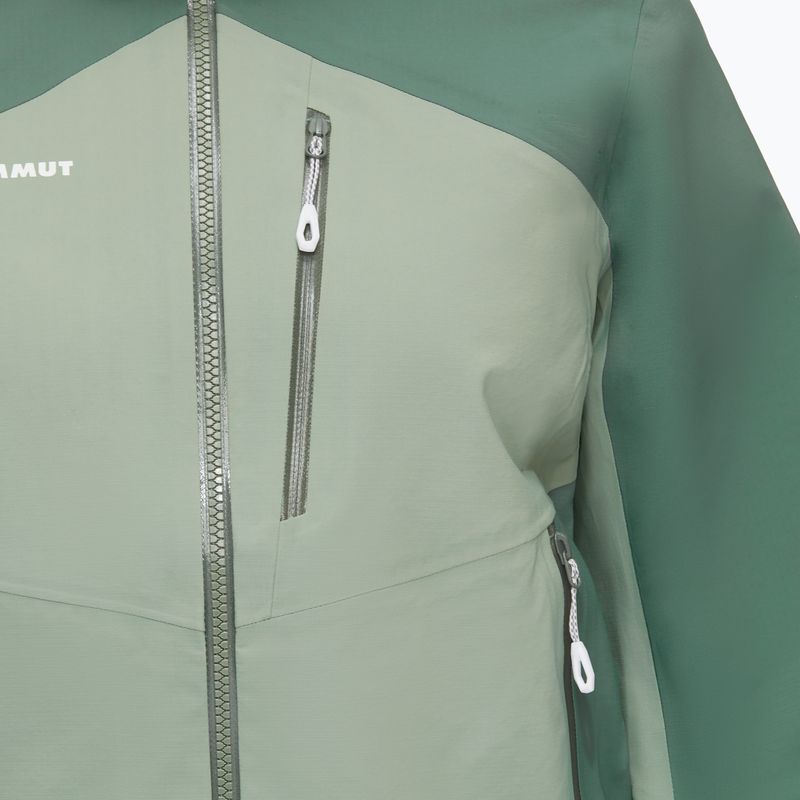 Mammut Alto Guide HS Дъждобран с качулка за жени зелен 1010-29570-40240-114 5