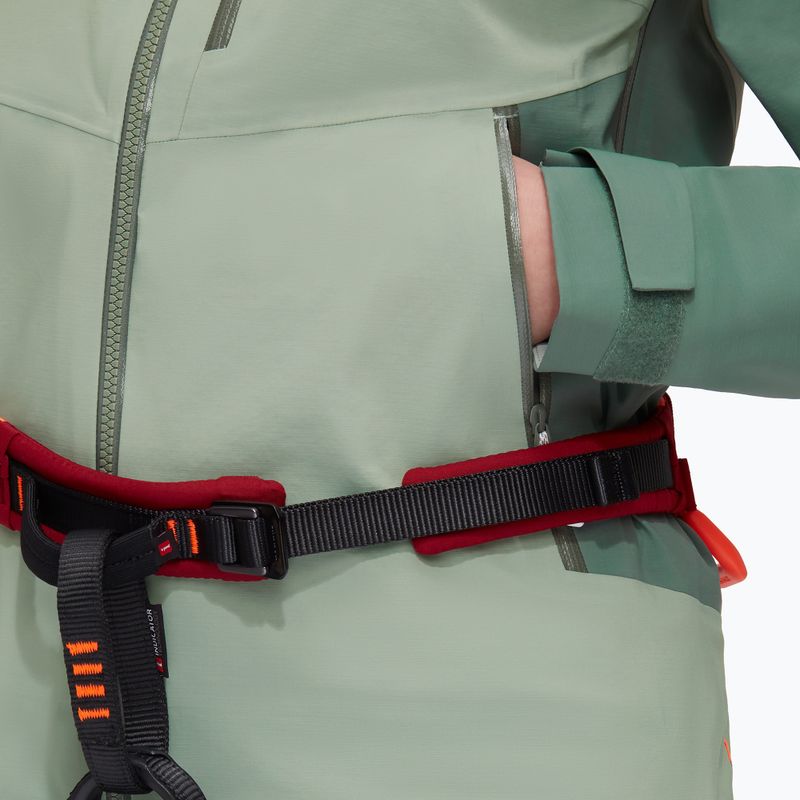 Mammut Alto Guide HS Дъждобран с качулка за жени зелен 1010-29570-40240-114 8