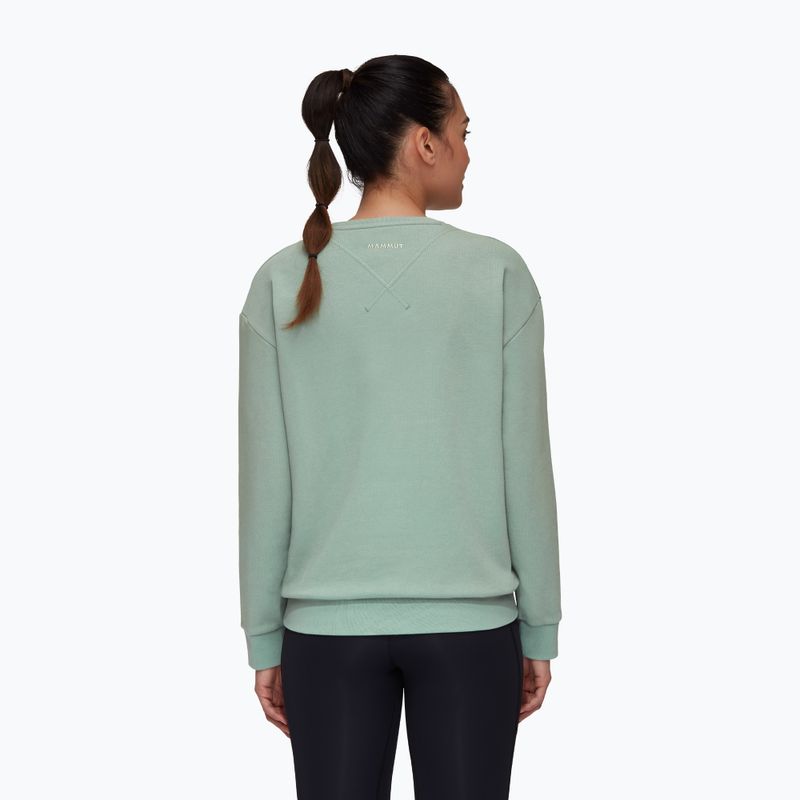 Дамски потник за трекинг Mammut Core ML Crew Neck Logo green 1014-04070-4100-114 3