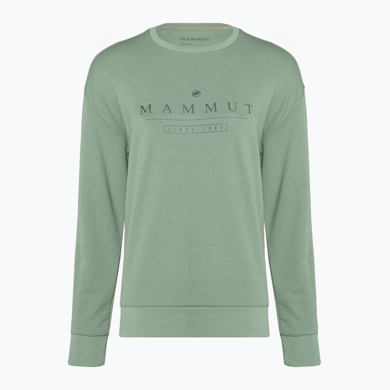 Дамски потник за трекинг Mammut Core ML Crew Neck Logo green 1014-04070-4100-114 4