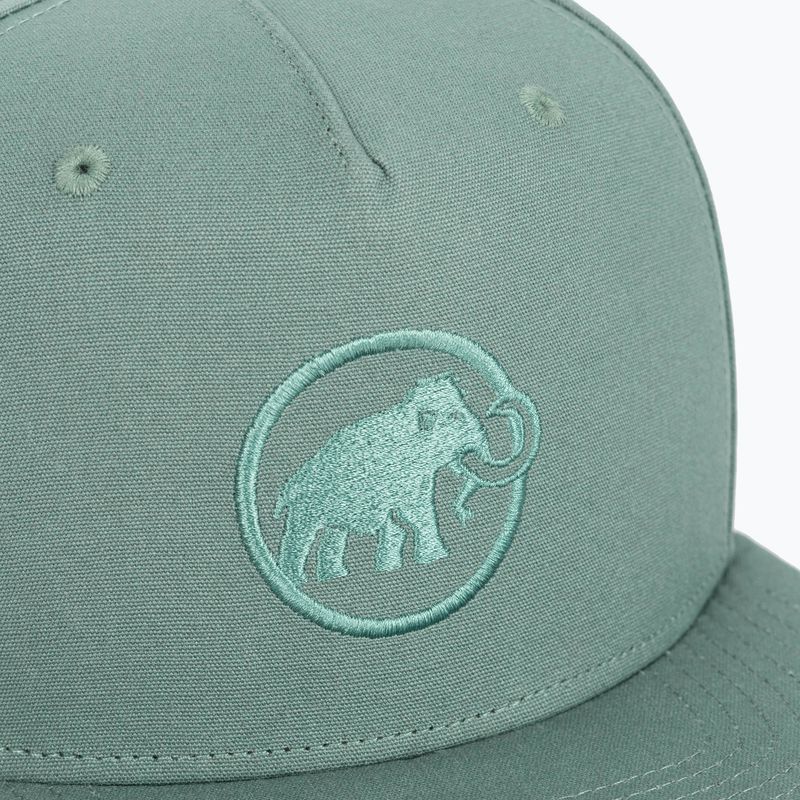 Бейзболна шапка Mammut Massone dark jade 3