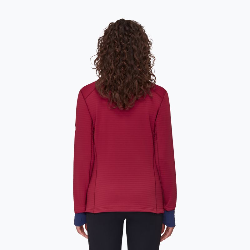 Mammut дамско яке за трекинг Taiss Light ML blood red/marine 2
