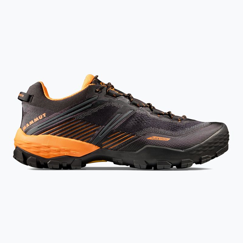 Мъжки обувки за трекинг Mammut Ducan II Low GTX black/ dark tangerine 8