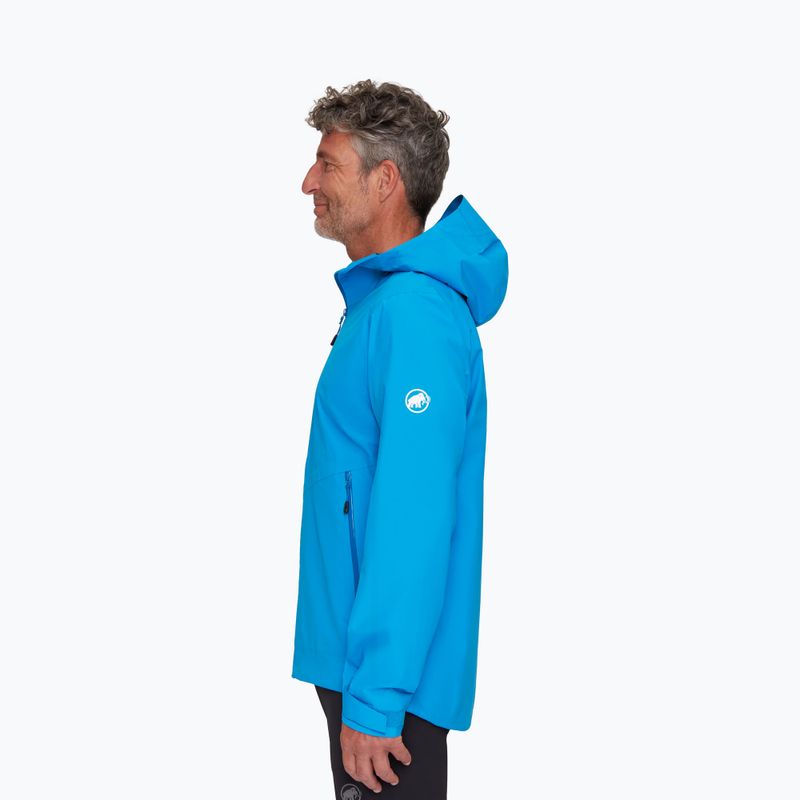 Мъжко яке за дъжд Mammut Alto Light HS glacier blue 3