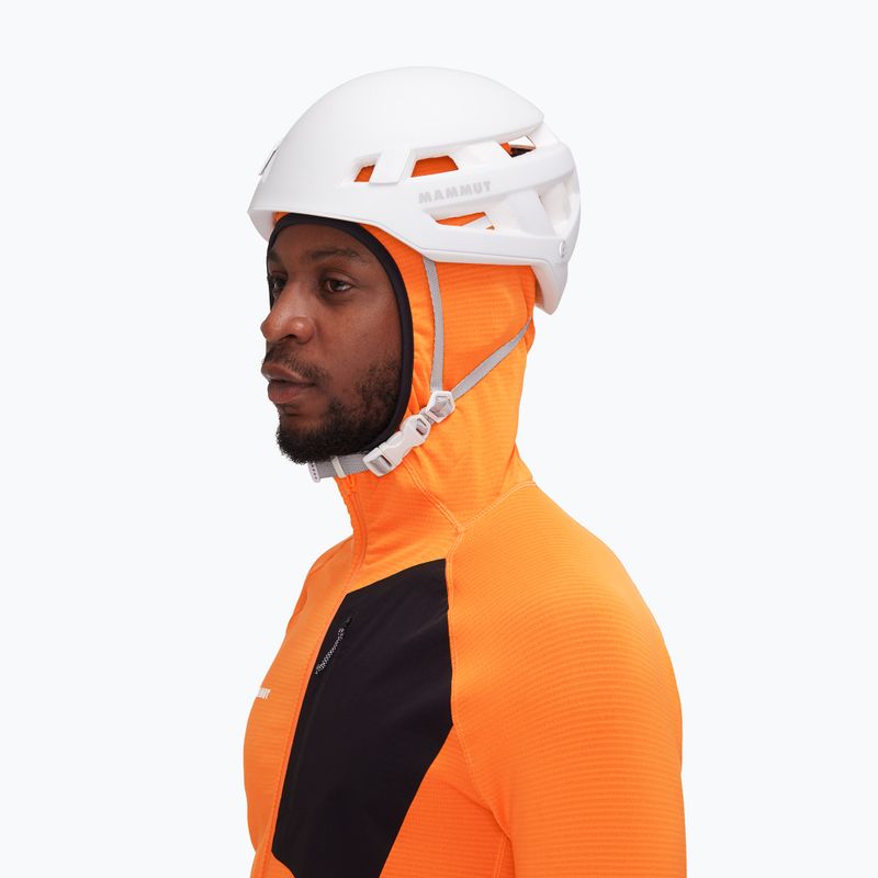 Мъжки суитшърт за трекинг Mammut Aenergy Light ML Hooded dark tangerine/black 4