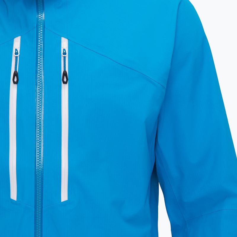 Мъжко дъждобранно яке Mammut Taiss HS с качулка Glacier Blue 5