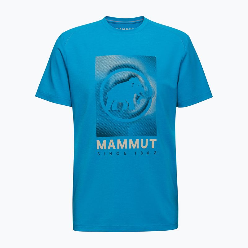 Мъжка тениска за трекинг Mammut Trovat glacier blue 4