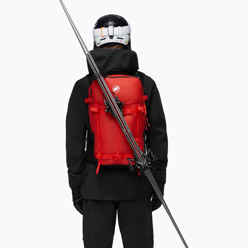 Mammut Nirvana 22 l раница за скачане с парашут Mammut червено/черно 6