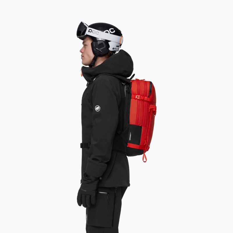 Mammut Nirvana 22 l раница за скачане с парашут Mammut червено/черно 8