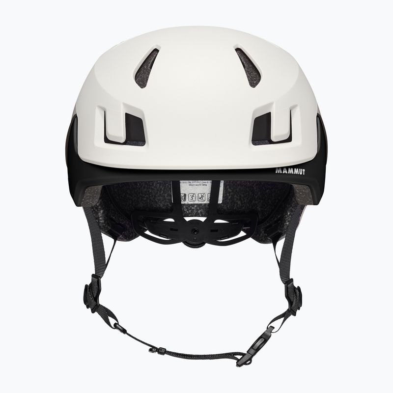 Каска за катерене Mammut Haute Route white/black 2