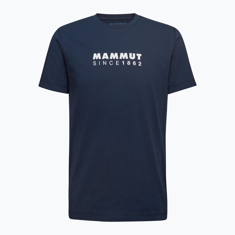 Мъжка тениска Mammut Core Logo морска 4