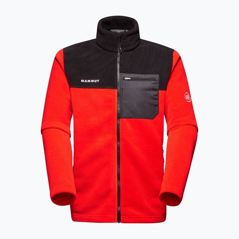 Мъжки суитшърт за трекинг Mammut Innominata ML mammut red/black 4