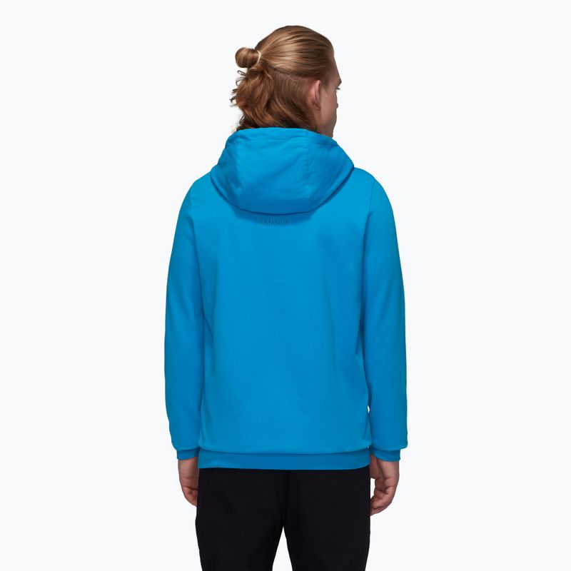 Мъжки суитшърт Mammut ML Hoody Logo glacier blue 2