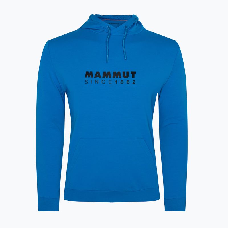 Мъжки суитшърт Mammut ML Hoody Logo glacier blue 5