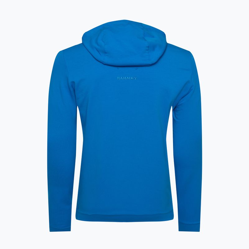 Мъжки суитшърт Mammut ML Hoody Logo glacier blue 6