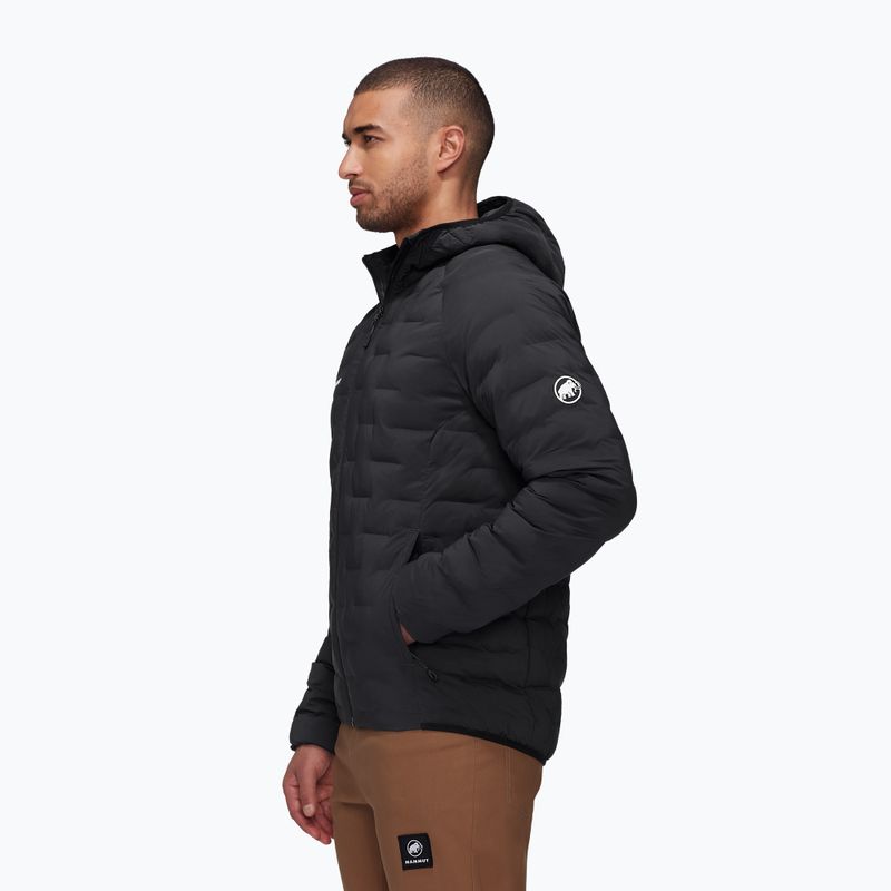 Мъжко ватирано яке Mammut Sender Insulation Hooded black 3