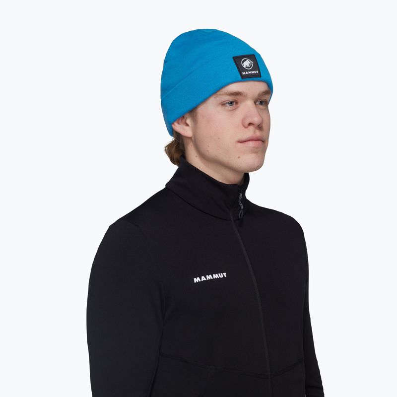 Зимна шапка Mammut Fedoz Glacier Blue 3