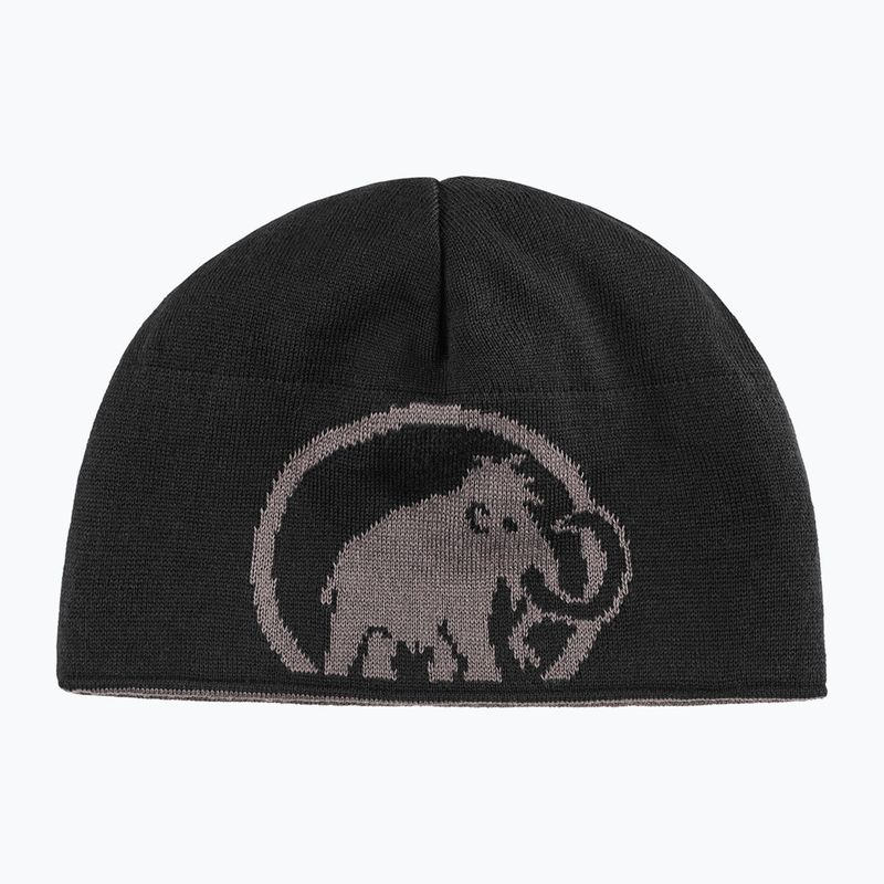 Зимна шапка Mammut Logo steel black 2