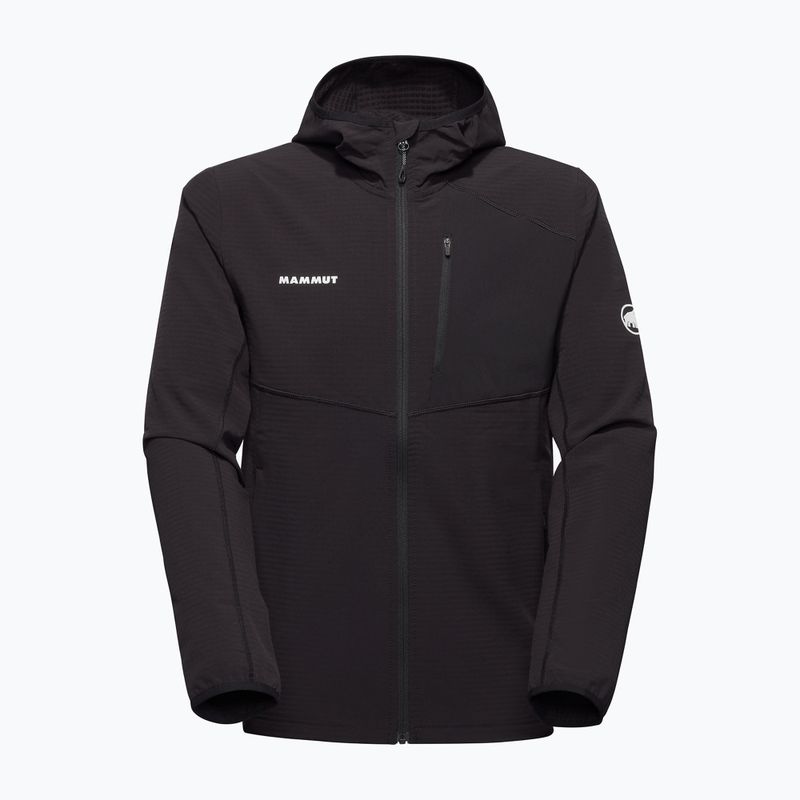 Мъжки суитшърт за трекинг Mammut Madris Light ML Hooded черно 4