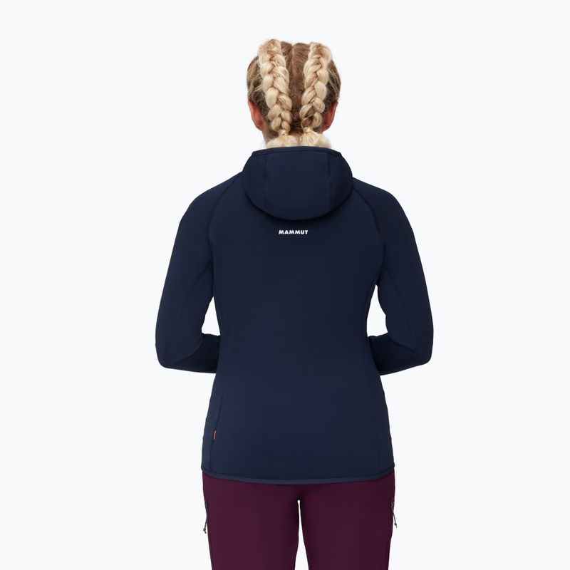 Дамски суитшърт за трекинг Mammut Aconcagua ML Hooded Jacket Women marine 2